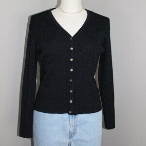 VTG Worthington Metallic Cardigan